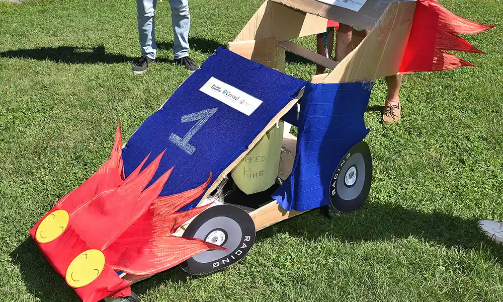 team building milano carton race