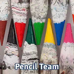 pencil team